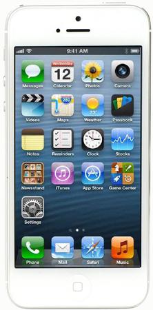 Смартфон Apple iPhone 5 64Gb White & Silver - Киселёвск