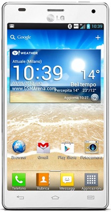Смартфон LG Optimus 4X HD P880 White - Киселёвск
