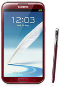 Смартфон Samsung Samsung Смартфон Samsung Galaxy Note II GT-N7100 16Gb красный - Киселёвск